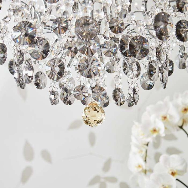 LAMPA wisząca HIDDEN GEM 107416 Markslojd kryształowa OPRAWA zwis glamour crystal przezroczysty przydymiony