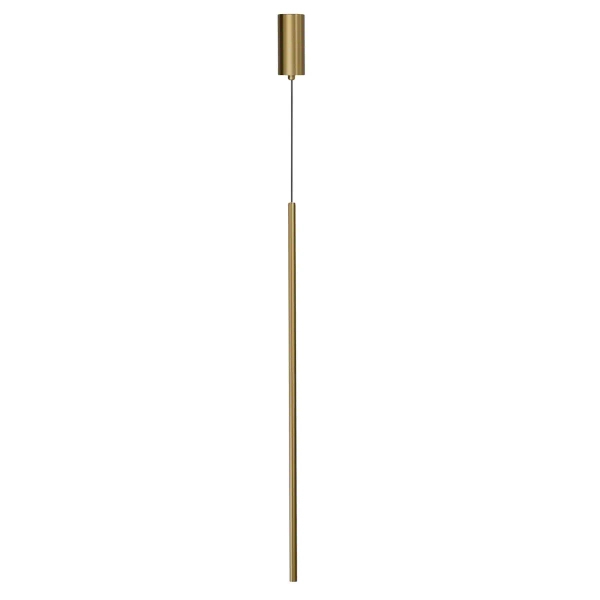 Minimalistyczna lampa wisząca BIRMA AZ7165 LED 3W 3000K podłużna złota
