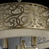 Antyczna LAMPA wisząca VENERA H260-03-N Maytoni abażurowa OPRAWA metalowy zwis złoty