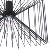 LAMPA wisząca NESS 6768 Nowodvorski metalowa OPRAWA industrialny ZWIS geometryczny z drutu czarna