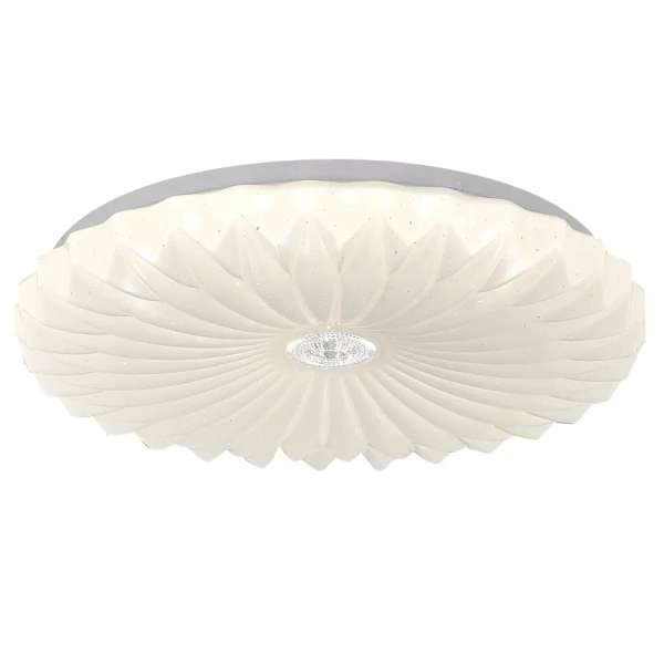 Sypialniany plafon Zivora LP-4890/1C-40 WH LED 23W 4000K biały