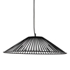 Druciana lampa zwisowa PENA LE44248 LED 21W 3000K kula czarna biała
