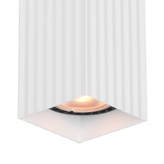 Lampa sufitowa tuba Tecno CLN-37492-M-WH Italux do gabinetu punktowa biała