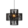 Wisząca lampa Soga 108766 Markslojd nad stół metal juta czarny