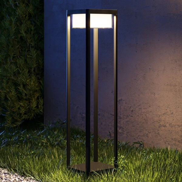 Lampa zewnętrzna stojąca Baker Street O021FL-L10B3K LED 10W czarna