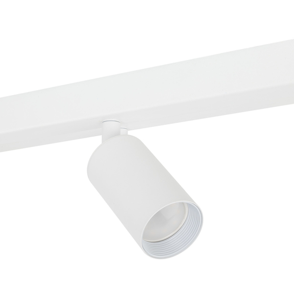 Sufitowa podłużna lampa Amis 10797 metalowe tubki biały złoty