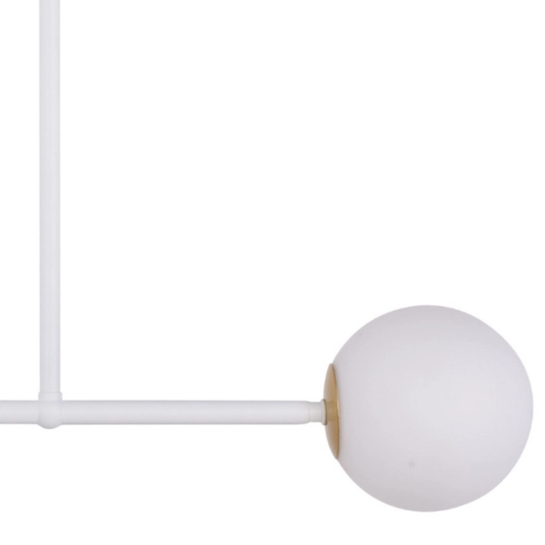 Sufitowa LAMPA loftowa GAMA 33193 Sigma natynkowa OPRAWA metalowa kule balls sticks industrialne molekuły białe