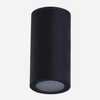 Sufitowa lampa Rotor AZ6075 tuba IP65 do salonu metalowa szkło czarna