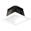 Wpuszczana LAMPA sufitowa ROSI SQUARE DG-203S/WK-WW Italux metalowa OPRAWA kwadratowa LED 20W 3000K wpust IP44 biały