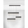 Potrójna lampa wisząca OLEVIRA LE45149 LED 84W 3500K ściemnialna szara