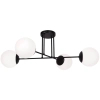 Lampa sufitowa Savoy K-4924 4-punktowa biała czarna