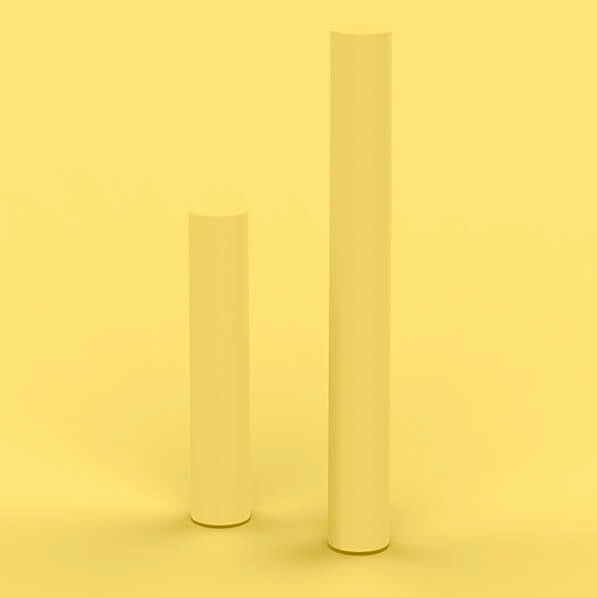 Ogrodowa lampa tuba Fity LUMFT100OFNW King Home słupek IP65 biały