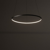 Lampa ring wisząca salonowa Circolo 10812 Nowodvorski LED 21W 3000K czarna