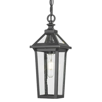 Wisząca lampa salonowa Zurich P01623BK Cosmolight metal IP23 szkło czarny