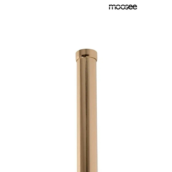 Ścienny kinkiet podłużny OMBRE złoty MSE1501100475 1xLED 8W 3000K na korytarz