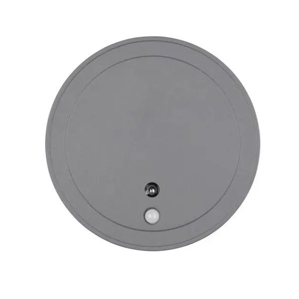Okrągły kinkiet z czujnikiem FORTALEZA R23056142 LED 2W 3000K IP54 antracyt