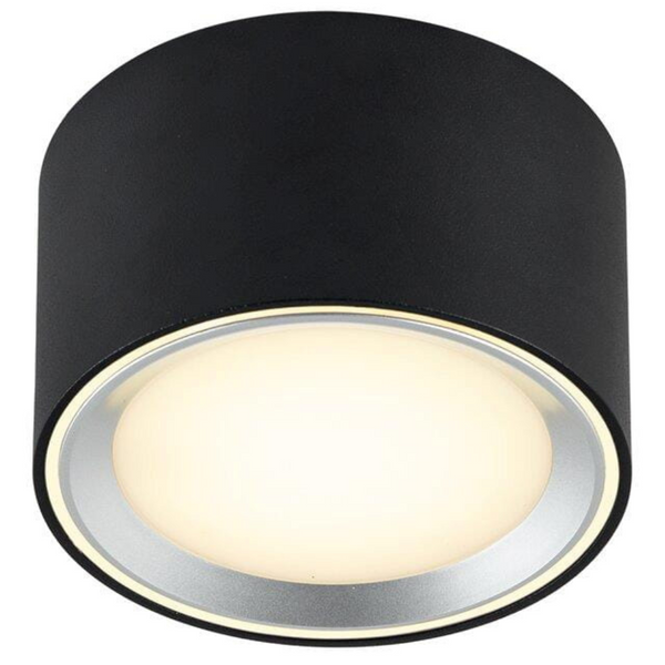 Nasufitowa lampa Fallon 47540103 Nordlux LED 5,5W 2700K metalowa czarna