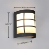Zewnętrzna lampa elewacyjna SINTRA R26456132 IP44 czarny
