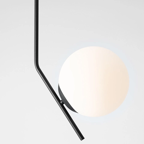 Salonowa LAMPA sufitowa GALLIA 1095PL_G1 Aldex kula szklana biała