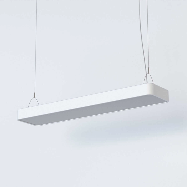 Lampa wisząca nad wyspę Soft 7545 Nowodvorski LED 16W 3000K metalowa biała