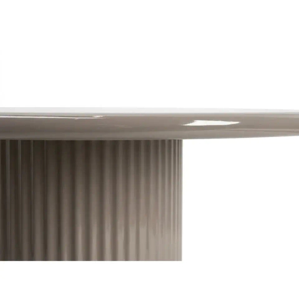 Beżowy stół jadalniany CREOLE MM0015001100366 drewno metal 120cm