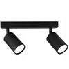 Ruchoma lampa sufitowa SLP8116 czarny spot sypialniany do czytania