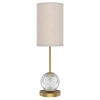 Nocna lampa do sypialni Marni QN-MARNI-TL-M-NBR LED 12W 3000K tuba mosiądz