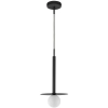 Wisząca lampa URUAPAN LE42886 kapelusz do salonu czarny biały outlet