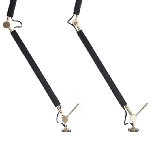 Podwójny stelaż do lampy zwisowej Zyta AZ4191 Azzardo regulowany czarny