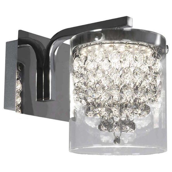 Kinkiet DIAMONDIA MB1114-06 LED 6W 4000K glamour crystal przezroczysta