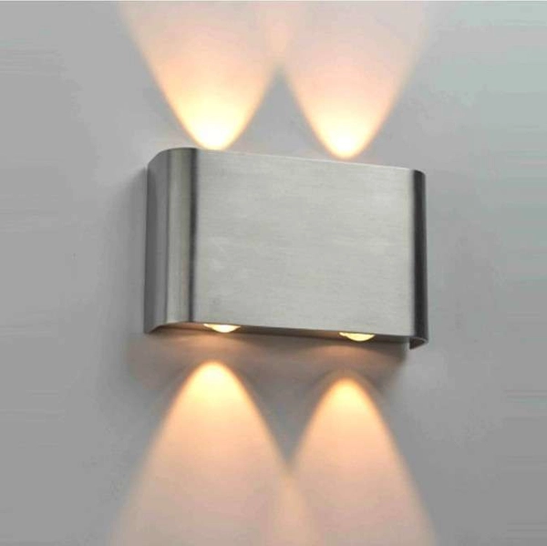 LAMPA ścienna GM1200 ALU metalowa OPRAWA kinkiet aluminium