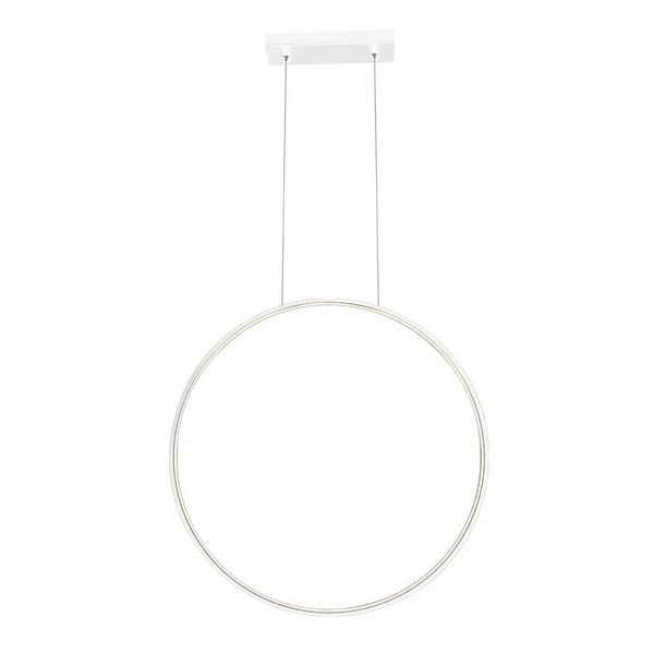 Metalowa lampa wisząca Agaro 5313 LED 26W 4000K biała nad stół