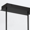 Prostokątna lampa wisząca Inizio QN-INIZIO-LP-S-BK LED 46W 3000K czarny