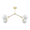 Molekułowa sufitowa lampa Fairy 6470 TK Lighting szklane klosze kule złota