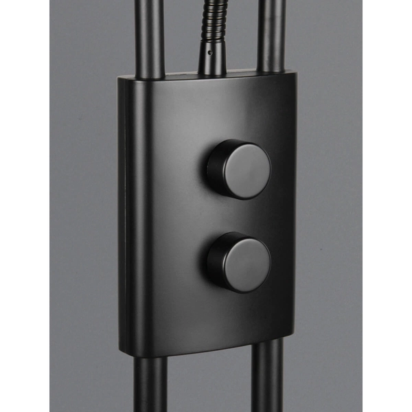 Ściemnialna lampa stojąca Chris 478310232 LED 18W 3000K czarna