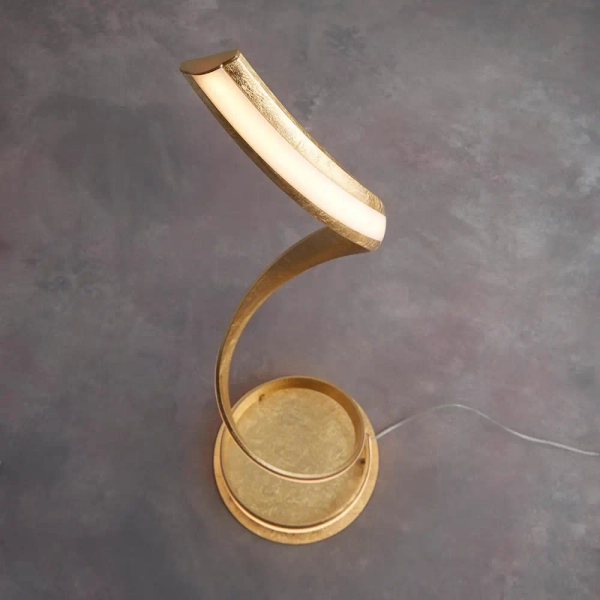 Lampa podłogowa do salonu Aria 95841 LED 23W 3000K spirala złoty