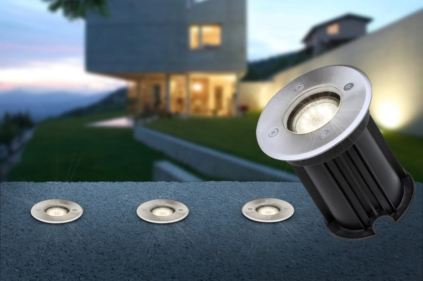 Najazdowa lampa gruntowa Style 311100 do ogrodu IP67 stal