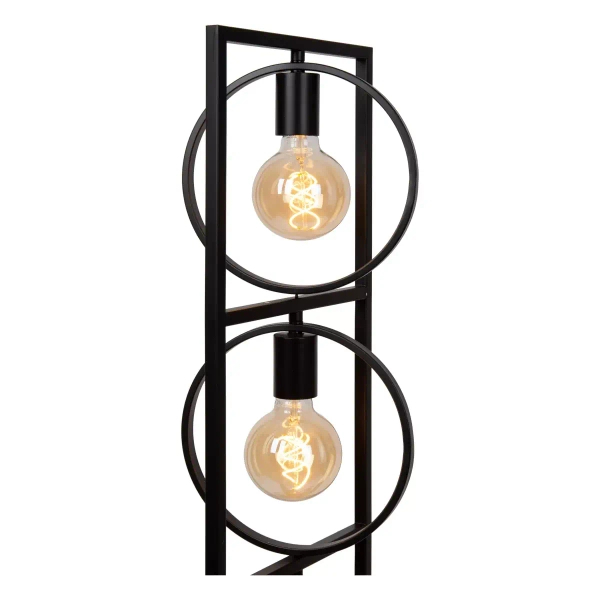 Lampa stojąca podłogowa SUUS 00727/03/30 Lucide vintage czarna