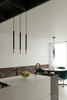 LAMPA wisząca SL.0888 metalowa OPRAWA okrągły ZWIS tuba czarna miedź