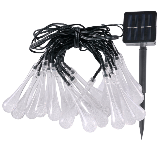 Ogrodowa girlanda 315250 Polux sopelki solarny łańcuch LED 4,9m zimna