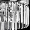 Kryształowa LAMPA sufitowa VEN E1736/4+3 CR pałacowa OPRAWA crystal glamour chrom