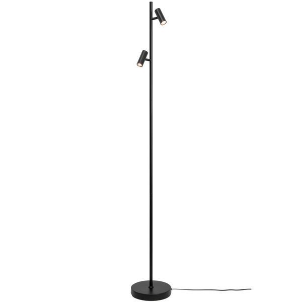 Regulowana lampa podłogowa OMARI 2112254003 LED 12,8W 2700K czarny