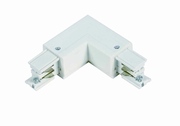 Lewy łącznik L LP-552/3F L WH do 3-fazowego szynoprzewodu biały