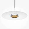 Okrągła lampa zwieszana El MOD041PL-L15W3K1 LED 12W 3000K biały czarny