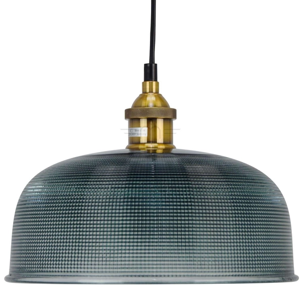 LAMPA wisząca DAVIDE MDM-2916/1 BL Italux szklana OPRAWA zwis niebieski