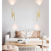 Ścienna lampa LED Macaroon MSE010100376 Moosee 5,5W 3000K metalowa złota