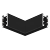 Natynkowy narożnik typu L do szynoprzewodów Magnetic Track ML2165 czarny