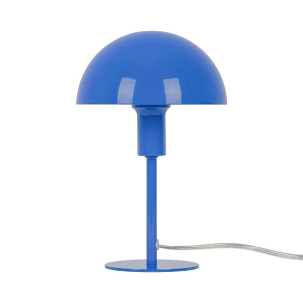Metalowa lampka stojąca Ellen 2213745006 grzybek niebieski