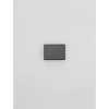 Prostokątna lampa ścienna LORANCA LE45565 LED 10W 3000K srebrna