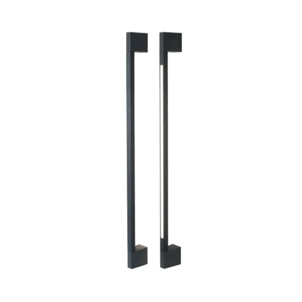 Lampa na elewację GUSTO czarna AZ6839 1xLED 9W 3000K IP54 ogrodowa